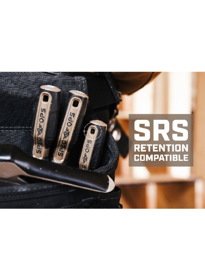 Spec-Ops 6-in-1 Heat-Treated Steel Drop Tested Magnetic Tip Multi-Bit Screwdriver Multicolour 3.25 Inch SPEC-S6IN1 - Image 5